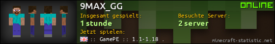 Benutzerleisten 560x90 für 9MAX_GG