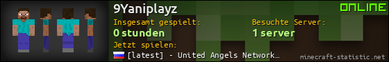 Benutzerleisten 560x90 für 9Yaniplayz