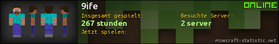 Benutzerleisten 560x90 für 9ife