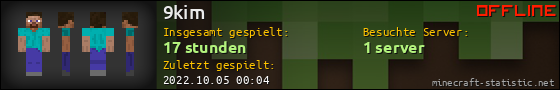 Benutzerleisten 560x90 für 9kim