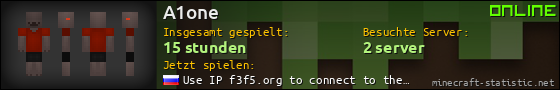 Benutzerleisten 560x90 für A1one