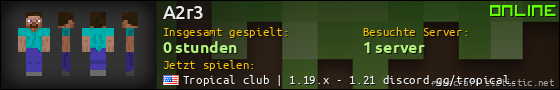 Benutzerleisten 560x90 für A2r3
