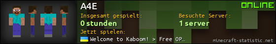 Benutzerleisten 560x90 für A4E