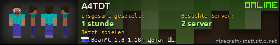 Benutzerleisten 560x90 für A4TDT