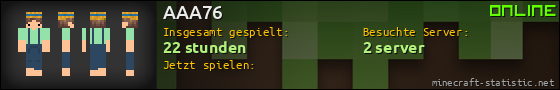 Benutzerleisten 560x90 für AAA76