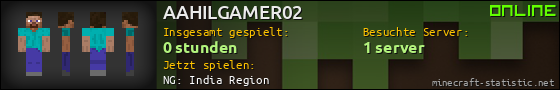 Benutzerleisten 560x90 für AAHILGAMER02