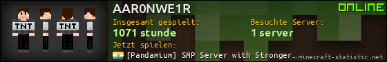 Benutzerleisten 560x90 für AAR0NWE1R