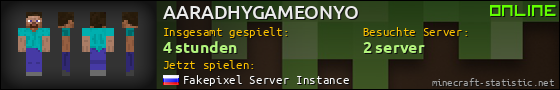 Benutzerleisten 560x90 für AARADHYGAMEONYO