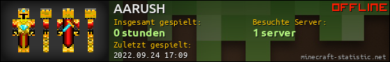 Benutzerleisten 560x90 für AARUSH