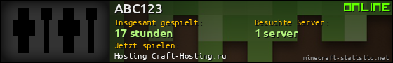 Benutzerleisten 560x90 für ABC123