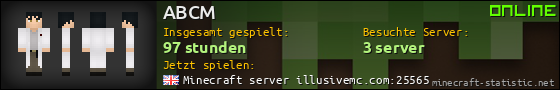Benutzerleisten 560x90 für ABCM