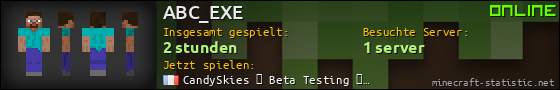 Benutzerleisten 560x90 für ABC_EXE