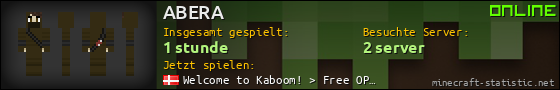 Benutzerleisten 560x90 für ABERA