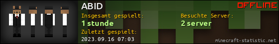 Benutzerleisten 560x90 für ABID