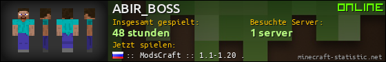 Benutzerleisten 560x90 für ABIR_BOSS