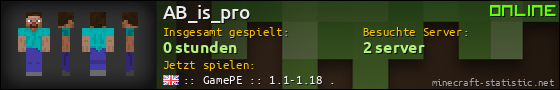 Benutzerleisten 560x90 für AB_is_pro