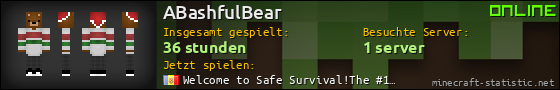 Benutzerleisten 560x90 für ABashfulBear