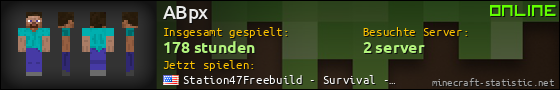 Benutzerleisten 560x90 für ABpx