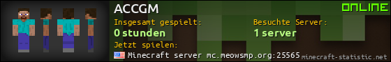 Benutzerleisten 560x90 für ACCGM