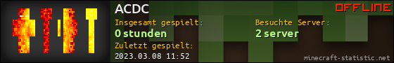 Benutzerleisten 560x90 für ACDC
