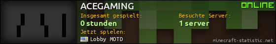Benutzerleisten 560x90 für ACEGAMING