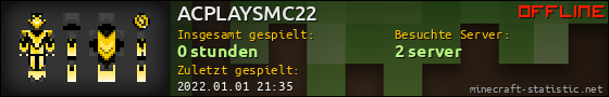 Benutzerleisten 560x90 für ACPLAYSMC22