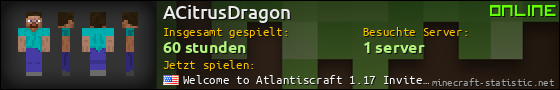 Benutzerleisten 560x90 für ACitrusDragon