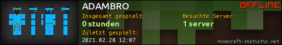 Benutzerleisten 560x90 für ADAMBRO