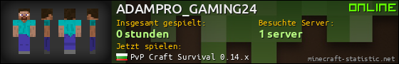 Benutzerleisten 560x90 für ADAMPRO_GAMING24