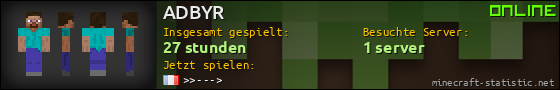 Benutzerleisten 560x90 für ADBYR