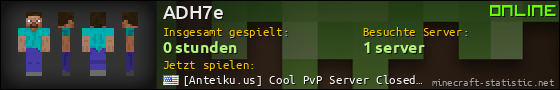 Benutzerleisten 560x90 für ADH7e