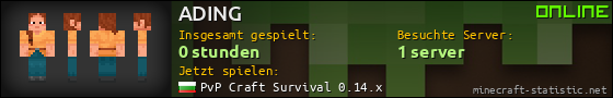 Benutzerleisten 560x90 für ADING