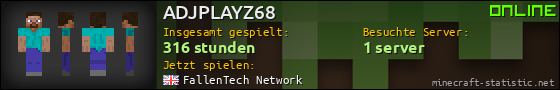 Benutzerleisten 560x90 für ADJPLAYZ68