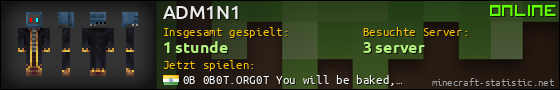 Benutzerleisten 560x90 für ADM1N1