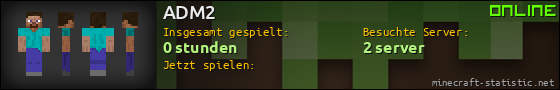 Benutzerleisten 560x90 für ADM2