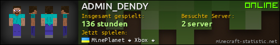 Benutzerleisten 560x90 für ADMIN_DENDY