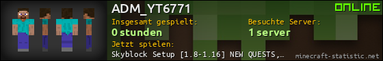 Benutzerleisten 560x90 für ADM_YT6771