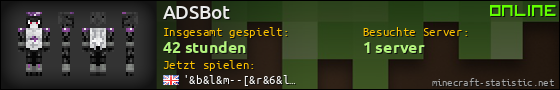 Benutzerleisten 560x90 für ADSBot