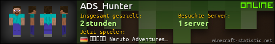 Benutzerleisten 560x90 für ADS_Hunter