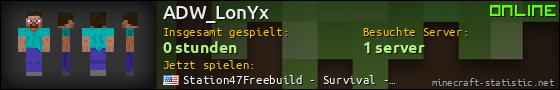 Benutzerleisten 560x90 für ADW_LonYx