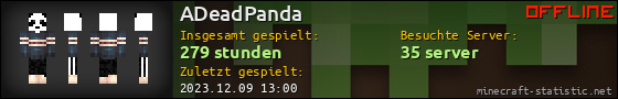 Benutzerleisten 560x90 für ADeadPanda