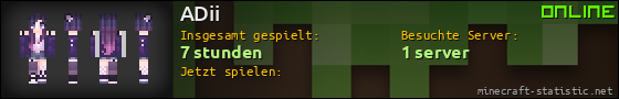 Benutzerleisten 560x90 für ADii