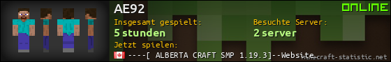 Benutzerleisten 560x90 für AE92