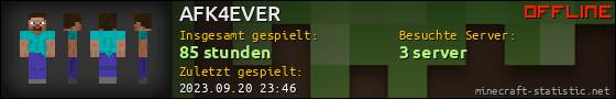 Benutzerleisten 560x90 für AFK4EVER