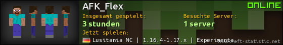 Benutzerleisten 560x90 für AFK_Flex