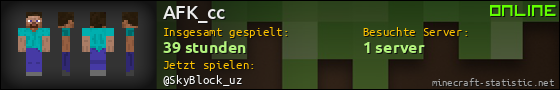 Benutzerleisten 560x90 für AFK_cc