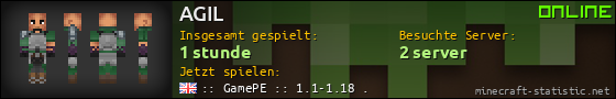 Benutzerleisten 560x90 für AGIL