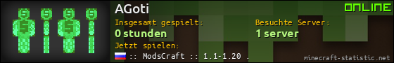 Benutzerleisten 560x90 für AGoti