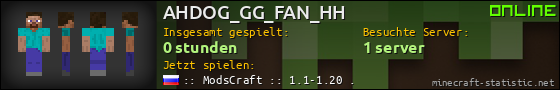 Benutzerleisten 560x90 für AHDOG_GG_FAN_HH