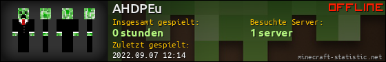 Benutzerleisten 560x90 für AHDPEu